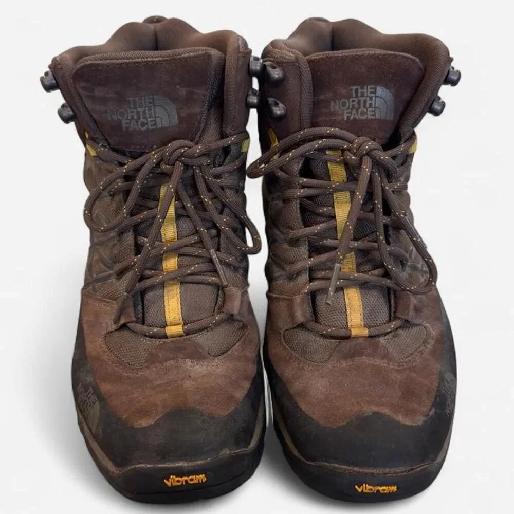 The North Face brown hiking boots size US 8.5